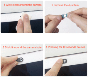 yxf s01 die cut tape solution (webcam cover / privacy sticker)